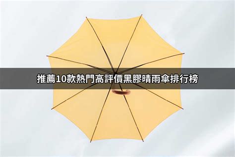 白色雨傘|輕量雨傘推薦10款高評價人氣輕量雨傘品牌排行榜。